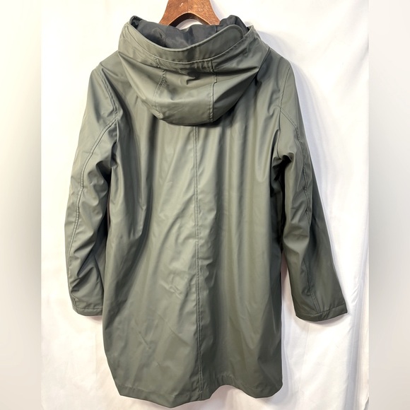 Vero Moda Olive Green Rain Jacket - Picture 4 of 11